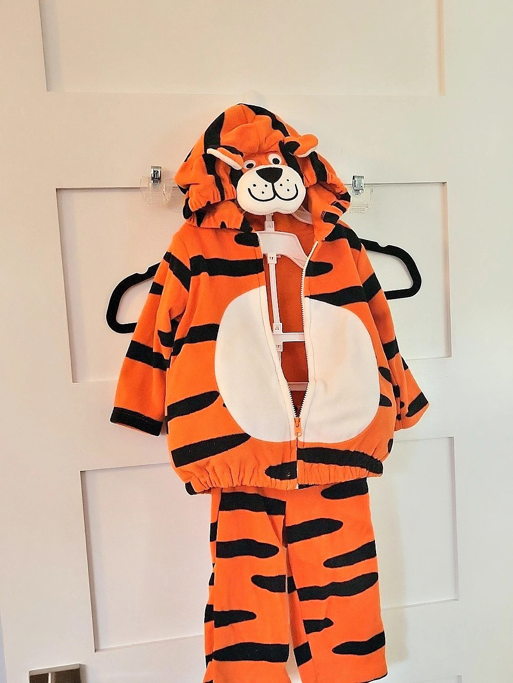 carter's Baby Tiger Hooded Costume Set Orange & Black Baby 12 Months